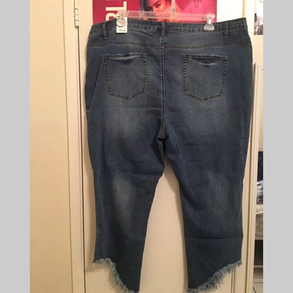 New fashion to figure plus size jeans 24 - Picture 5 of 8